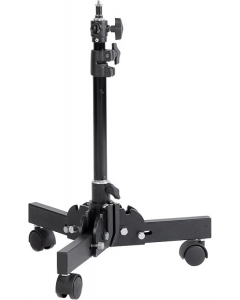 Lysstativ Lavt med hjul - Høyde 25-70 cm