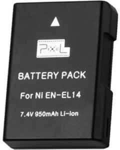 Batteri til Kamera - Nikon - Pixel EN-EL14