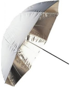 Paraply Reflektiv Gull - 70 cm