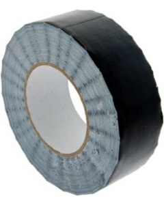 Gaffateip - Sort - 5 cm x 50 m