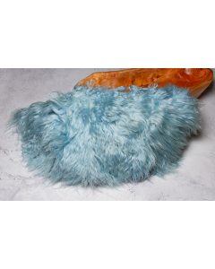 Pledd - Ull - Rundt - 60 cm - Pudder