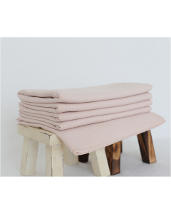 Pledd - Striper - 160x150 cm - Ballettrosa