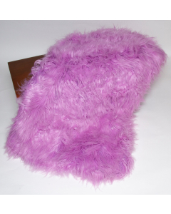 Pledd - Pels - 170x100 cm - Lavendel