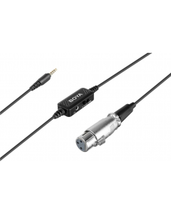 Mikrofonadapter - XLR til TRRS - Boya BY-BCA6