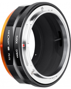 Objektivadapter - Canon FD - Fuji X - K&F Concept