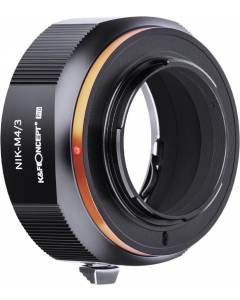 Objektivadapter - Nikon F - M4/3 - K&F Concept