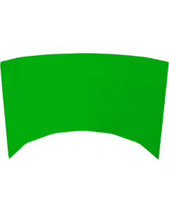 Panoramabakgrunn m/greenscreen - 240x600 cm