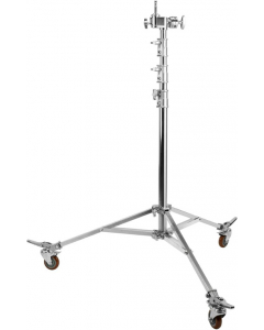 Lysstativ med hjul - Høyde 210-607 cm