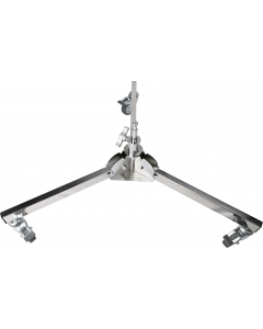 Base med hjul/Dolly til lysstativ - Spigot -  70 kg