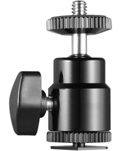 Stativhode til Blitssko og Stativ- Mini-Kulehode