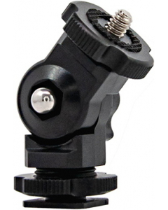 Tiltbart monitor- og LED-panelfeste til blitssko