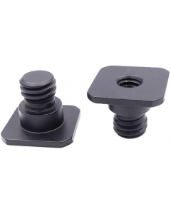 Adapter - Gjenger - Blitssko med 1/4" hunn til 3/8" hann