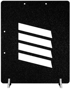 Skyggeplate - Mønster 2 - 40x48 cm
