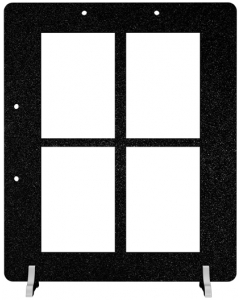 Skyggeplate - Mønster 6 - 40x48 cm