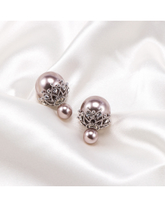 Bakgrunn Ensfarget - Silke - Melkehvit - 100x140 cm