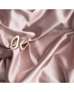 Bakgrunn Ensfarget - Silke - Sand - 100x140 cm