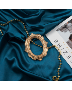 Bakgrunn Ensfarget - Silke - Blå - 100x140 cm